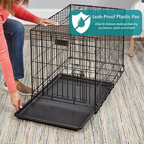 iCrate double door folding metal crate 24 in — photo 4