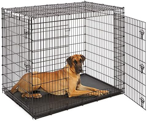 Giant breed double door metal wire crate 54 in — photo 4