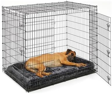 Giant breed double door metal wire crate 54 in — photo 5