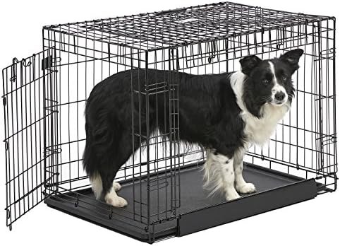 Intermediate ovation folding metal crate 36 in