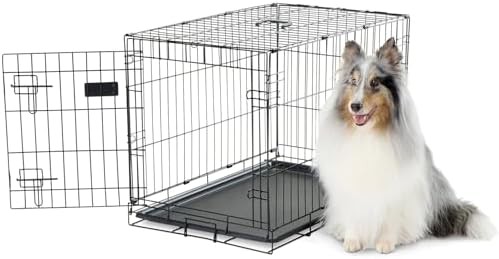 Medium 30 inch single door wire crate
