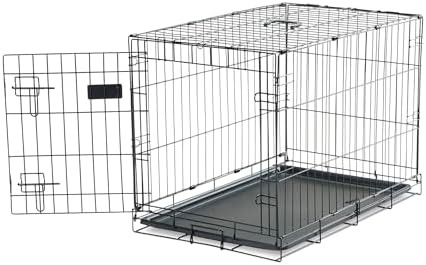 Medium 30 inch single door wire crate — photo 4