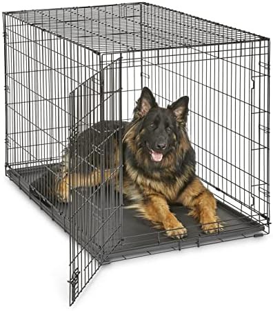 New World single door metal crate 48 in