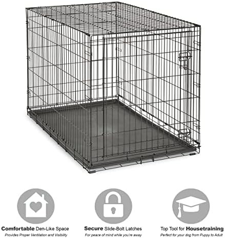 New World single door metal crate 48 in — photo 3