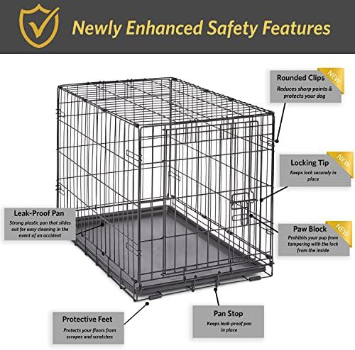 Medium Single Door Wire Dog Kennel — photo 4
