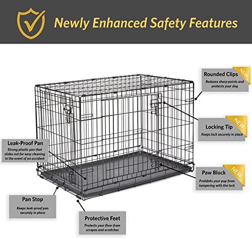 New World double door metal crate 36 in — photo 4