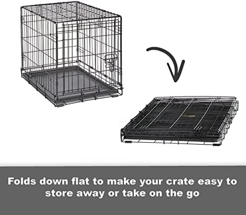 New World double door metal crate 36 in — photo 5