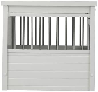 White Ecoflex Single Door Furniture Crate Small — photo 3