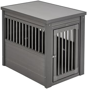 Grey Ecoflex Furniture Style Dog Crate Medium — photo 4