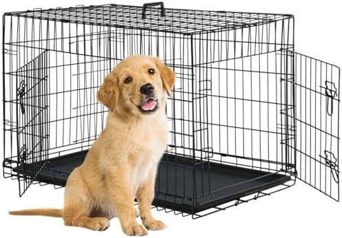 Black metal wire foldable 24 inch