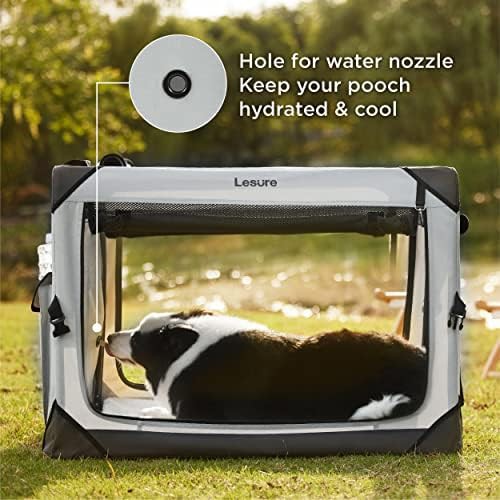 Light gray extra small travel kennel — photo 5