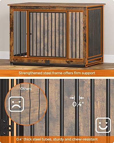 Heavy duty furniture style 38 inch dog crate — photo 3