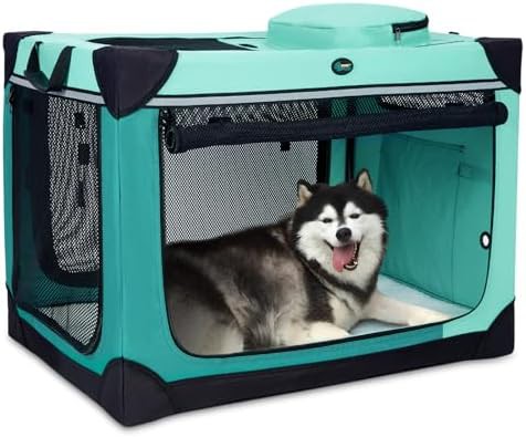 Portable Four Door Soft Sided Crate