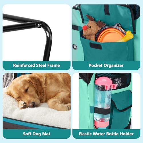 Portable Four Door Soft Sided Crate — photo 4