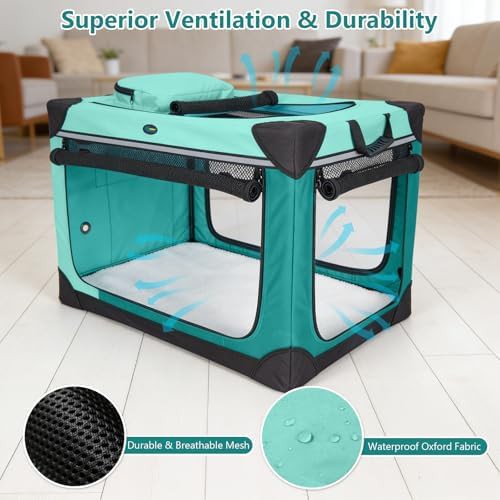 Portable Four Door Soft Sided Crate — photo 5