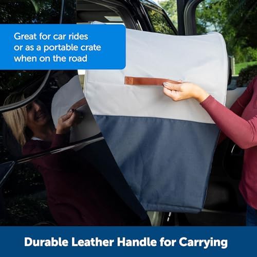 Happy ride collapsible mesh travel crate — photo 4