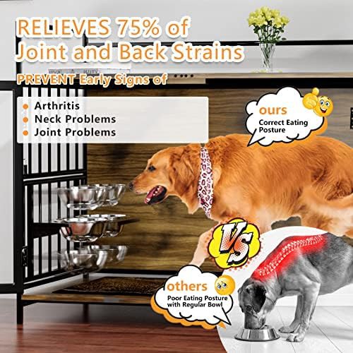Large Furniture Style Indoor Kennel End Table — photo 5