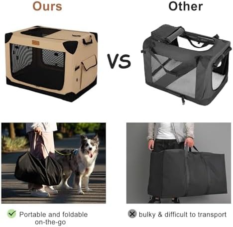 Extra large four door foldable crate — photo 3