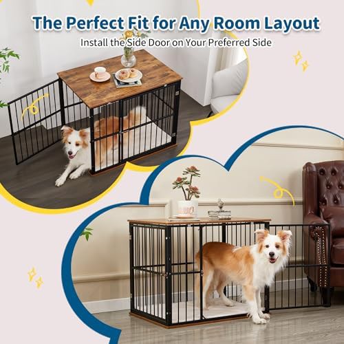 Furniture style chew resistant small dog crate — photo 5