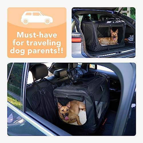 Portable soft sided collapsible pet kennel — photo 5