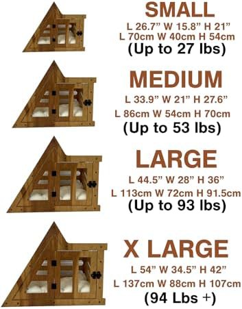 Grey bungalow style wooden pet house — photo 4