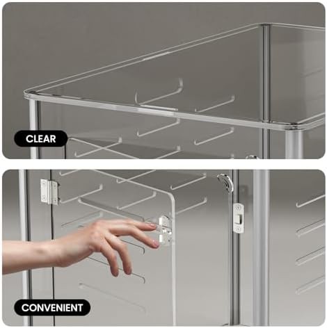Clear acrylic furniture style dog kennel — photo 5