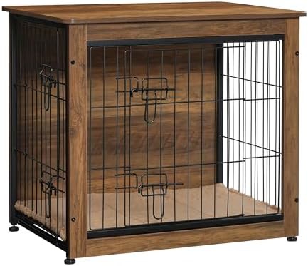 27 inch indoor furniture style dog crate
