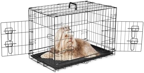 Medium dog crate with divider panel 30 inch