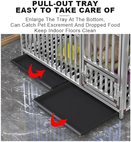 Large wooden storage tray dog house — photo 4