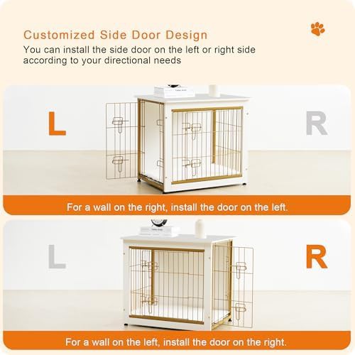 27 inch furniture style dog kennel table — photo 4