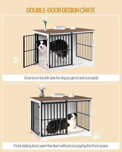 Extra Large Dog Kennel with Barn Door — photo 4