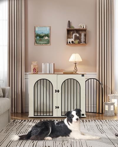 Medium large furniture style indoor dog crate — photo 3