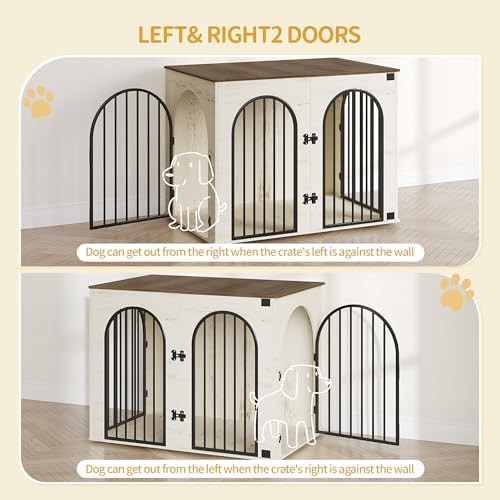 Medium large furniture style indoor dog crate — photo 5