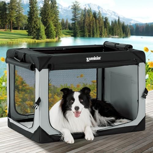 Grey soft sided collapsible travel 36 inch