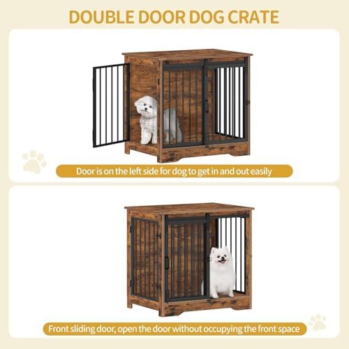 Compact Indoor Kennel with Sliding Door — photo 4