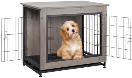 Grey furniture crate with removable tray — photo 3