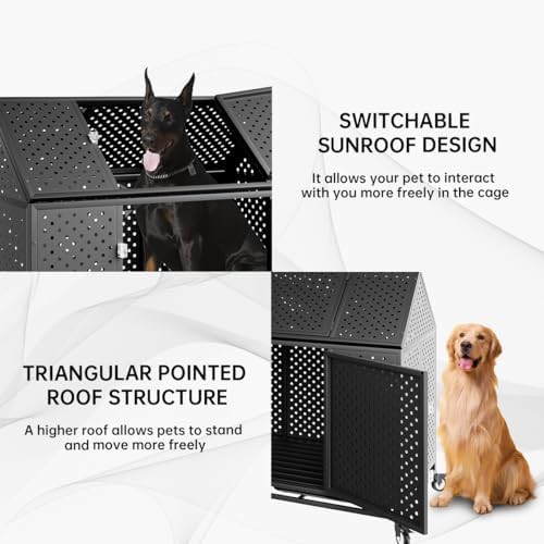 Indestructible Steel Crate for High Anxiety Dogs — photo 3