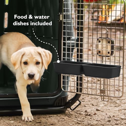 Gunmetal Gray 36 Inch Travel Kennel — photo 5