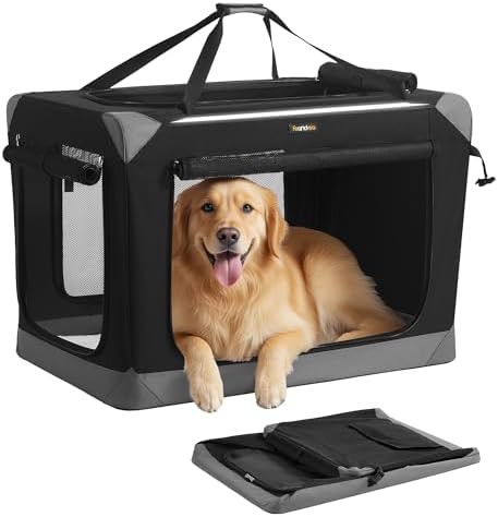 Collapsible portable mesh 36 inch dog crate