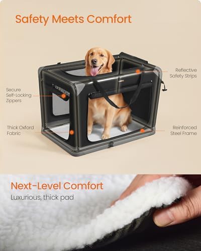 Collapsible portable mesh 36 inch dog crate — photo 5