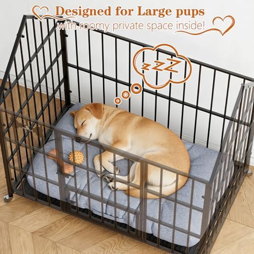 Heavy duty steel escape proof XL dog kennel — photo 5