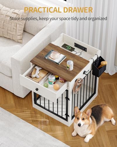 Dog Crate with Storage and Power — photo 5