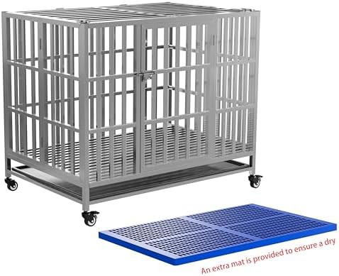 Stainless Steel Collapsible 38 in Crate — photo 3