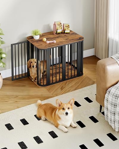 Escape proof wooden indoor dog kennel cage — photo 3