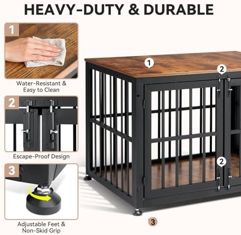 Heavy duty furniture style crate 42 inch — photo 3