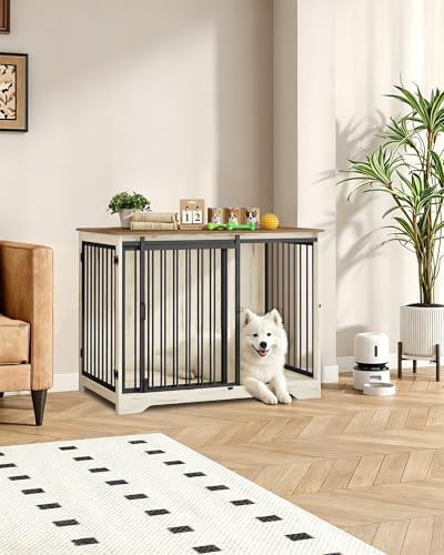 XXL indoor dog kennel with sliding barn door — photo 3