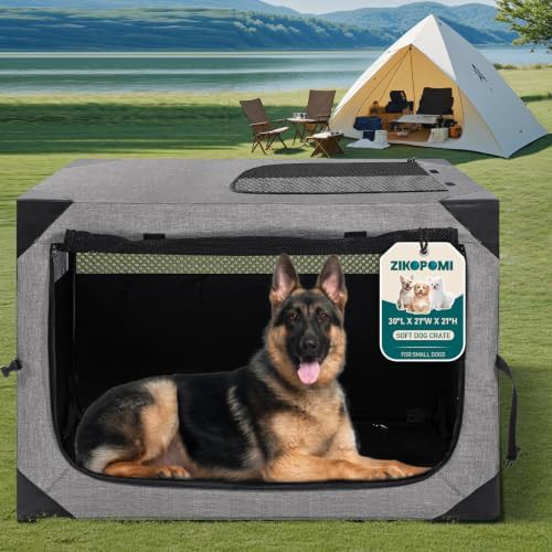 Portable soft foldable travel 36 inch dog crate