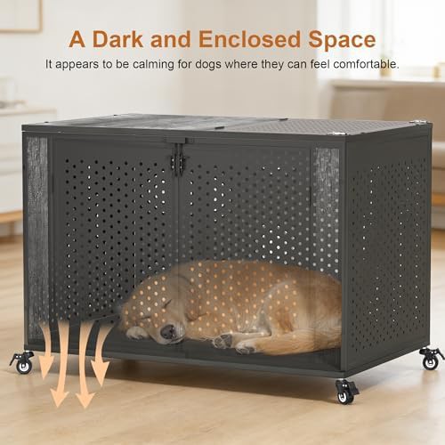 Furniture Style Heavy Duty Anxiety Crate 48 in — photo 3
