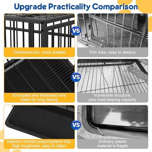 Large breed escape proof 48 inch kennel — photo 5
