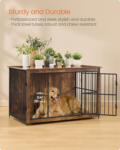 Heavy duty steel end table 48 inch crate — photo 3